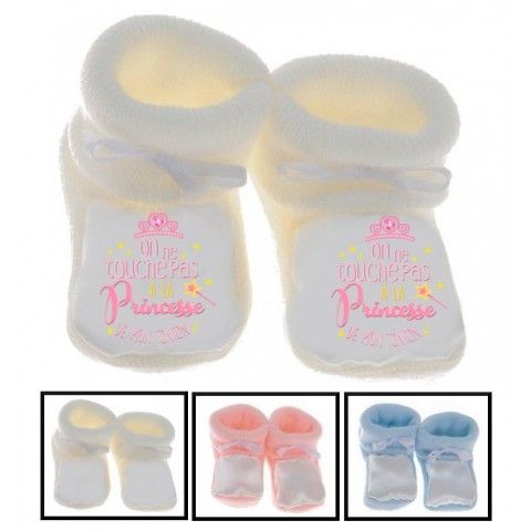 Chaussons de bébé chez ma tata c’est le paradis fille