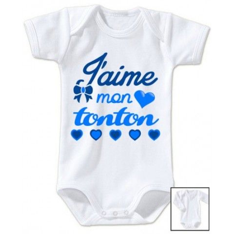 Body de bébé tu vas être ma tata de cœur fille