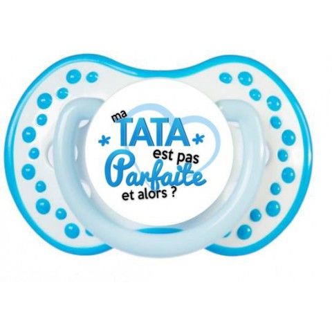 Tétine de bébé ma tatie m'adore