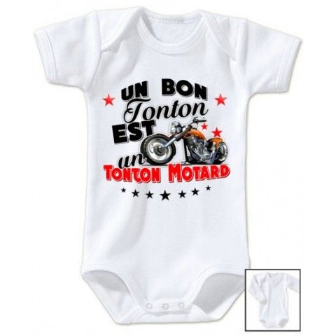 Body  de bébé ma tatie m’adore garçon