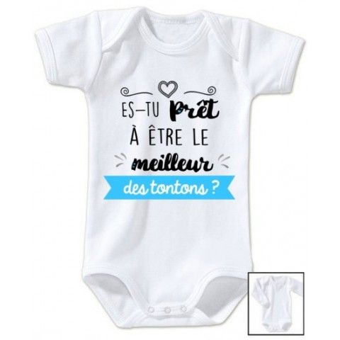 Body de bébé ma tatie m’adore fille