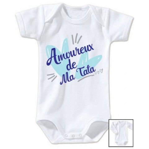 Body de bébé ma tatie m’adore fille