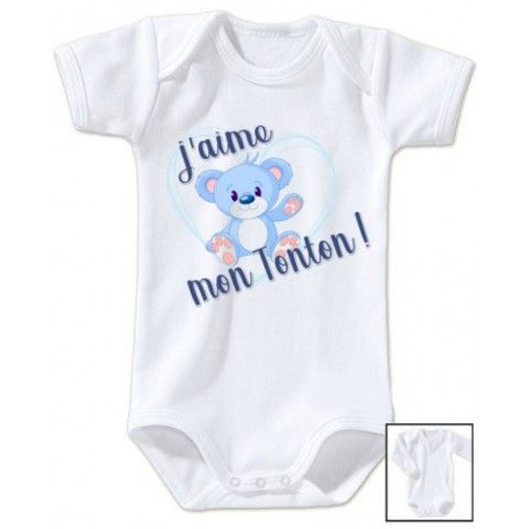 Body de bébé tu vas être ma tata de cœur fille