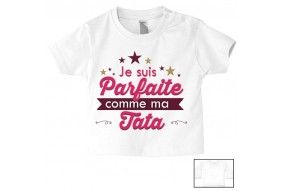 Tee-shirt de bébé je suis le prince des râleurs la reine c’est ma tata