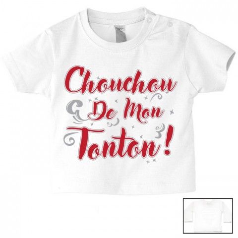    Tee-shirt de bébé tu vas être ma tata de cœur fille