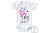 Body  de bébé ma tatie m’adore garçon