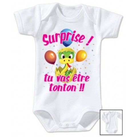 Body de bébé ma tatie m’adore fille