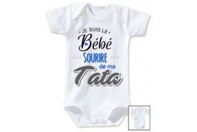 Body de bébé ma tatie m’adore fille