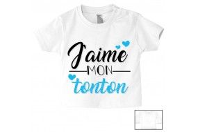 Tee-shirt de bébé je suis le prince des râleurs la reine c’est ma tata