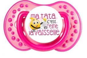 Tétine de bébé je suis le petit cœur de ma tata