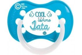 Tétine de bébé j'aime ma tata garçon