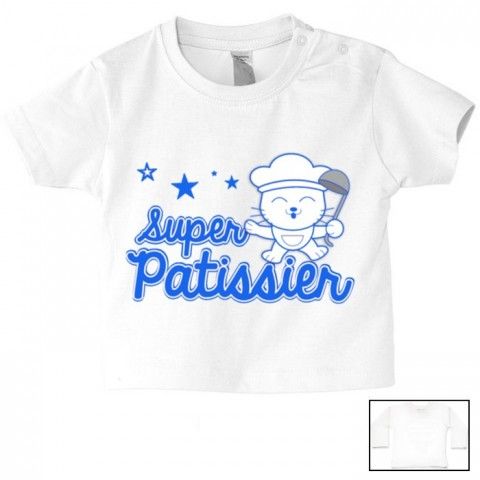 Tee-shirt de bébé futur militaire comme papa