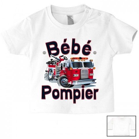 Tee-shirt de bébé futur militaire comme papa