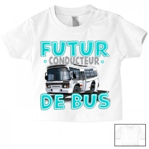 Tee-shirt de bébé futur mécanicien comme papa