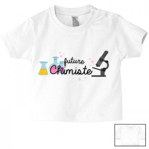 Tee-shirt de bébé futur mécanicien comme papa