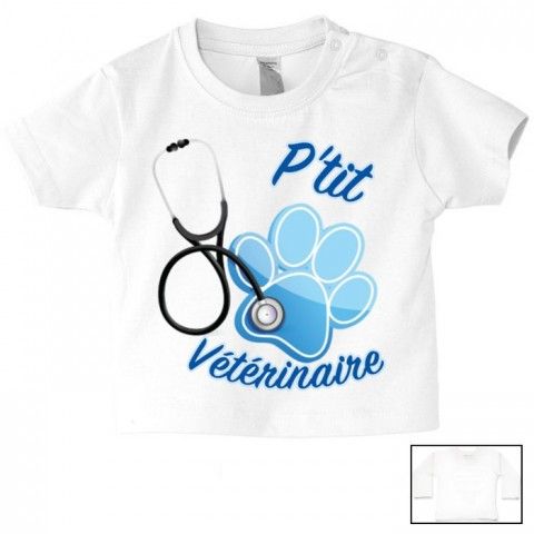 Tee-shirt de bébé futur militaire comme papa