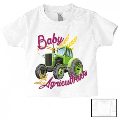 Tee-shirt de bébé futur militaire comme papa