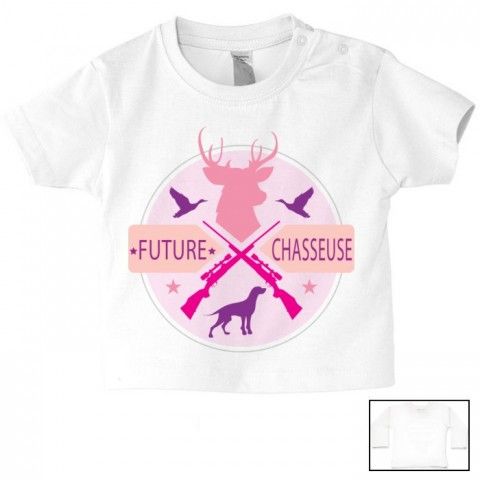 Tee-shirt de bébé futur militaire comme papa