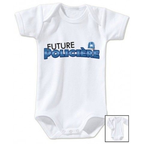 Body de bébé futur militaire comme papa