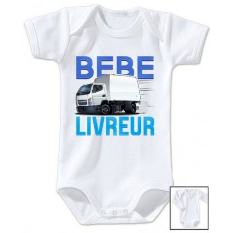 Body de bébé futur militaire comme papa