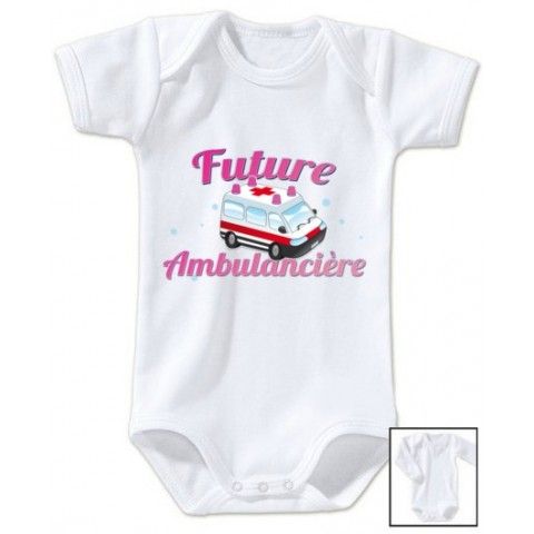 Body de bébé futur ambulancier