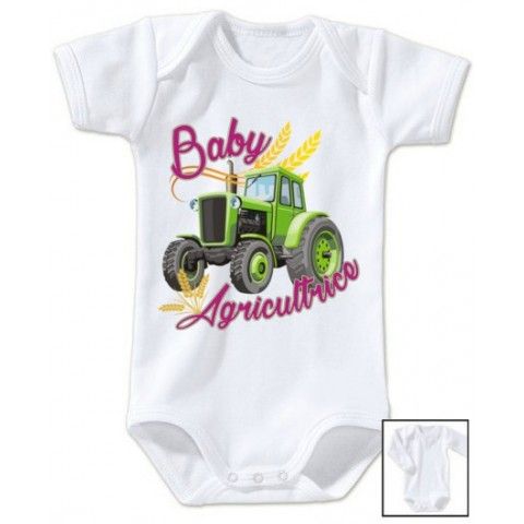 Body de bébé baby agriculteur