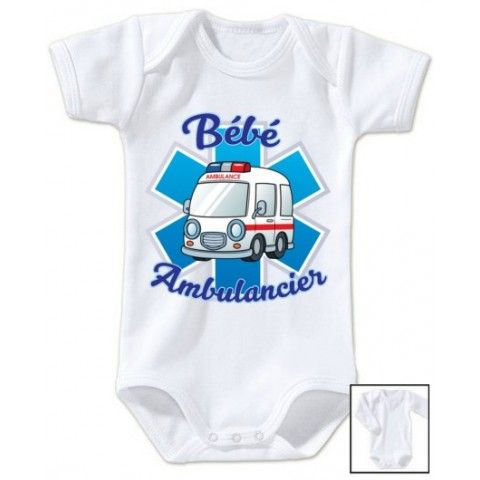 Body de bébé baby pompier