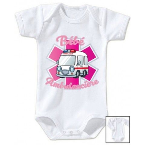 Body de bébé bébé ambulancier