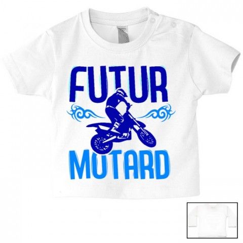 Tee-shirt de bébé futur pilote de rallye best