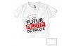 Tee-shirt de bébé futur pilote de rallye best