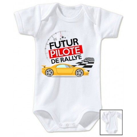 Body de bébé futur pilote de rallye best