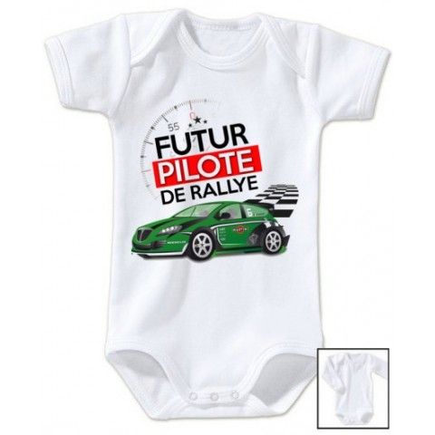 Body de bébé futur pilote de rallye best