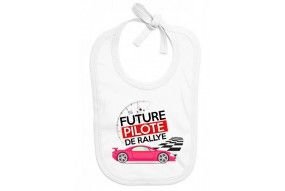 Bavoir de bébé futur pilote de rallye best