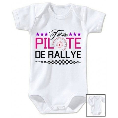 Body de bébé futur pilote de rallye best