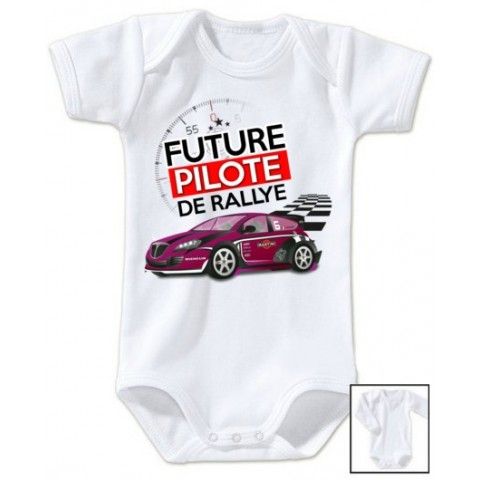 Body de bébé futur pilote de rallye best