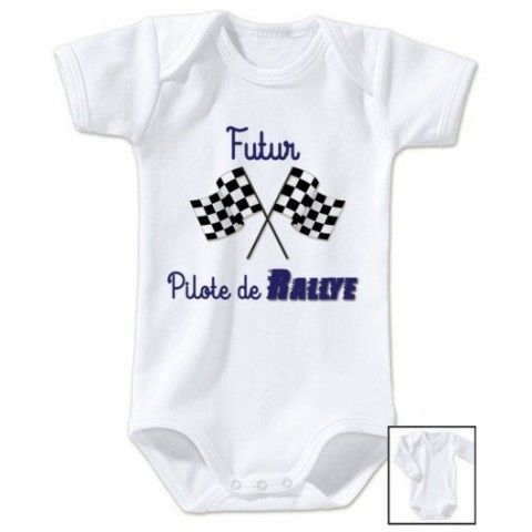 Body de bébé futur pilote de rallye best