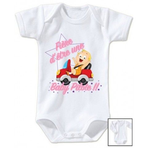 Body de bébé futur pilote de rallye best