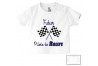 Tee-shirt de bébé futur pilote de rallye best