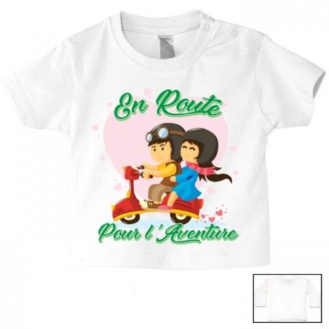 Tee-shirt de bébé futur pilote de rallye best