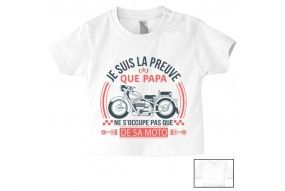 Tee-shirt de bébé futur pilote de rallye best