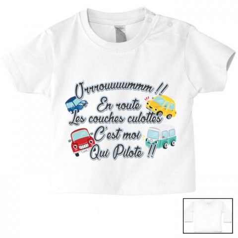 Tee-shirt de bébé futur carpiste comme papa