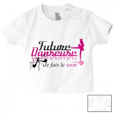 Tee-shirt de bébé futur pilote de rallye best