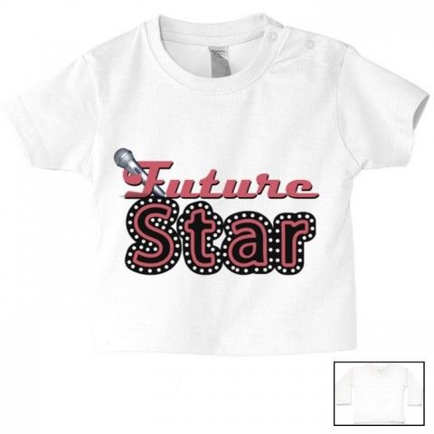 Tee-shirt de bébé futur pilote de rallye best