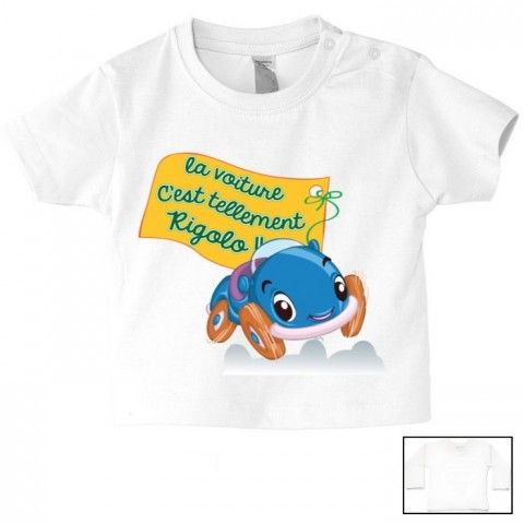 Tee-shirt de bébé futur carpiste comme papa