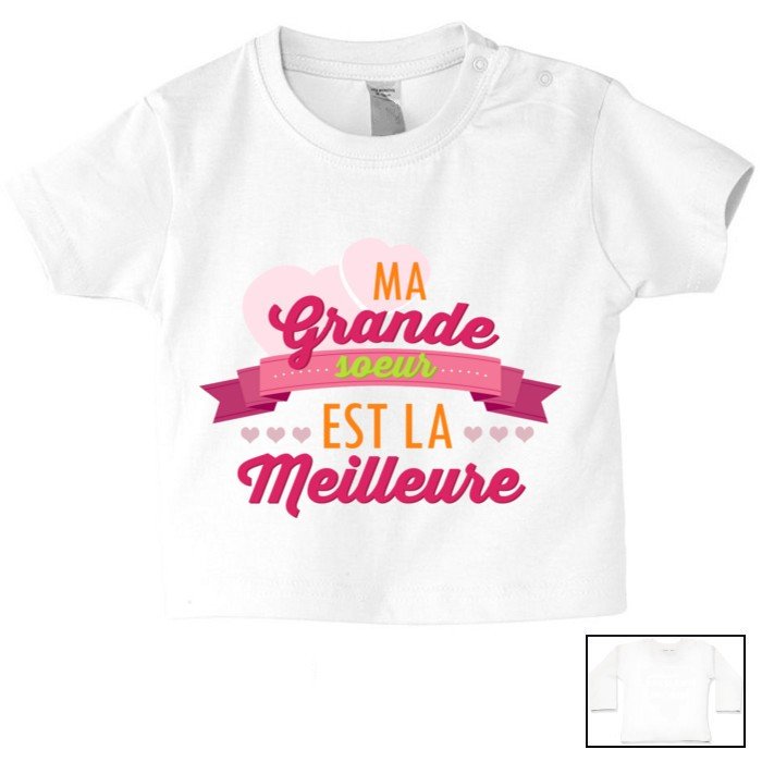 T-Shirt bébé Grande soeur