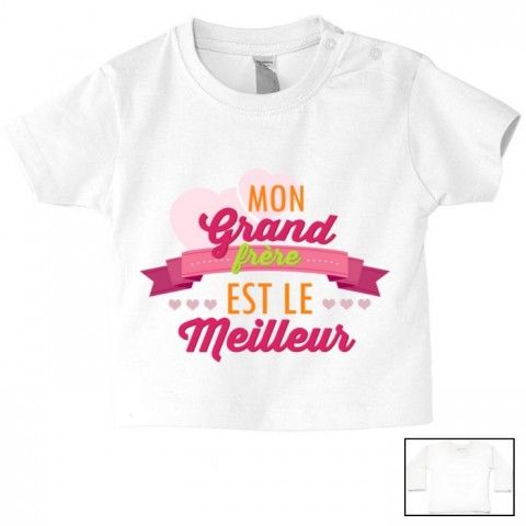 T shirt meilleur grand frere hot sale