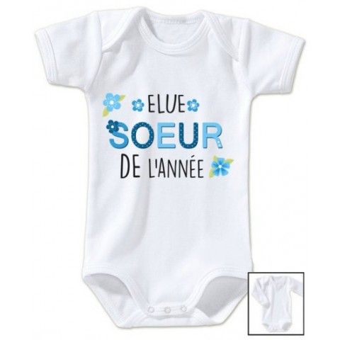 Body de bébé je suis le prince des râleurs la reine c’est mon frère 