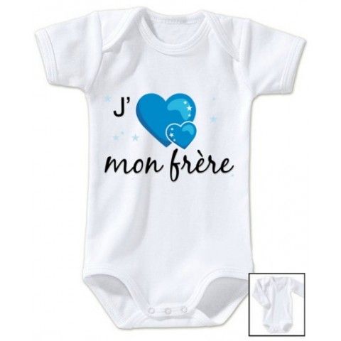 Body de bébé je suis le prince des râleurs la reine c’est mon frère 