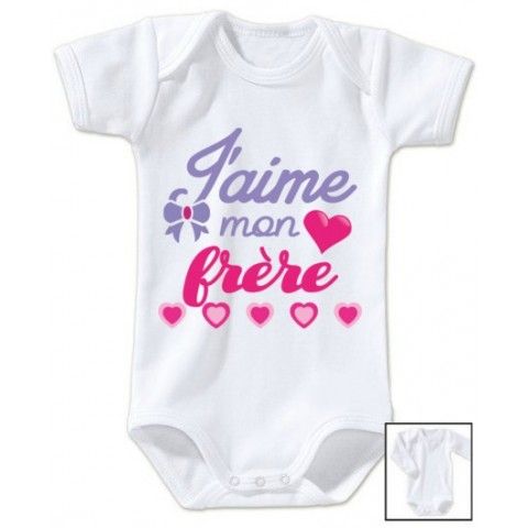 Body de bébé je suis le prince des râleurs la reine c’est mon frère 