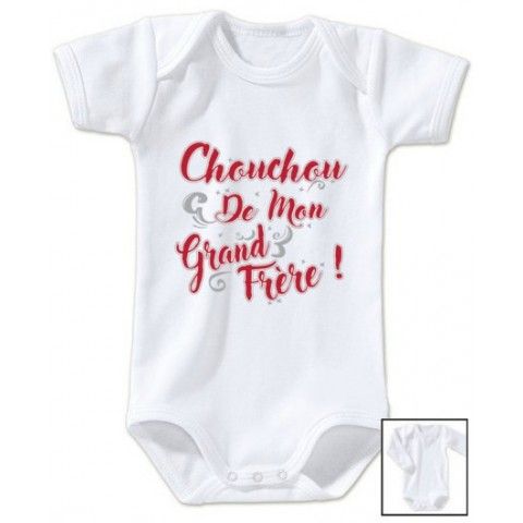 Body De Bebe Chouchou De Mon Grand Frere